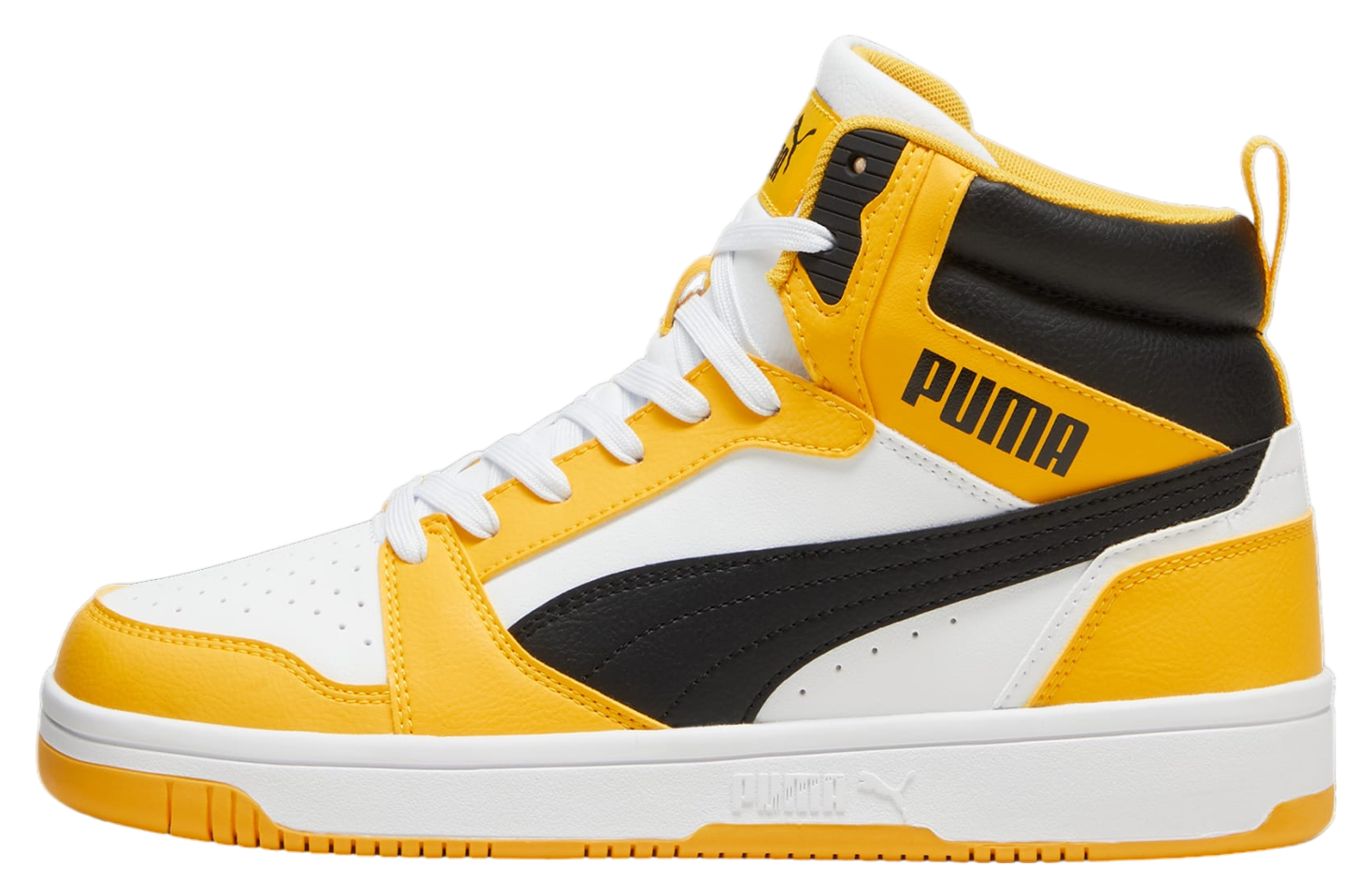 Puma Rebound White / Yellow Sizzle