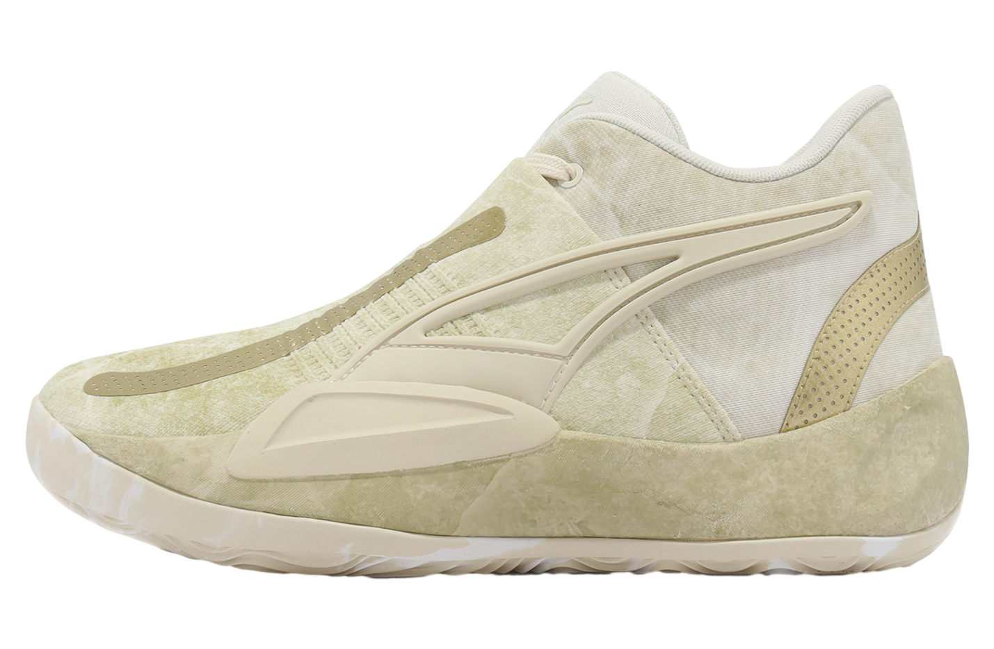 Puma Rise Nitro Nephrite Frosted Ivory / Metallic Gold