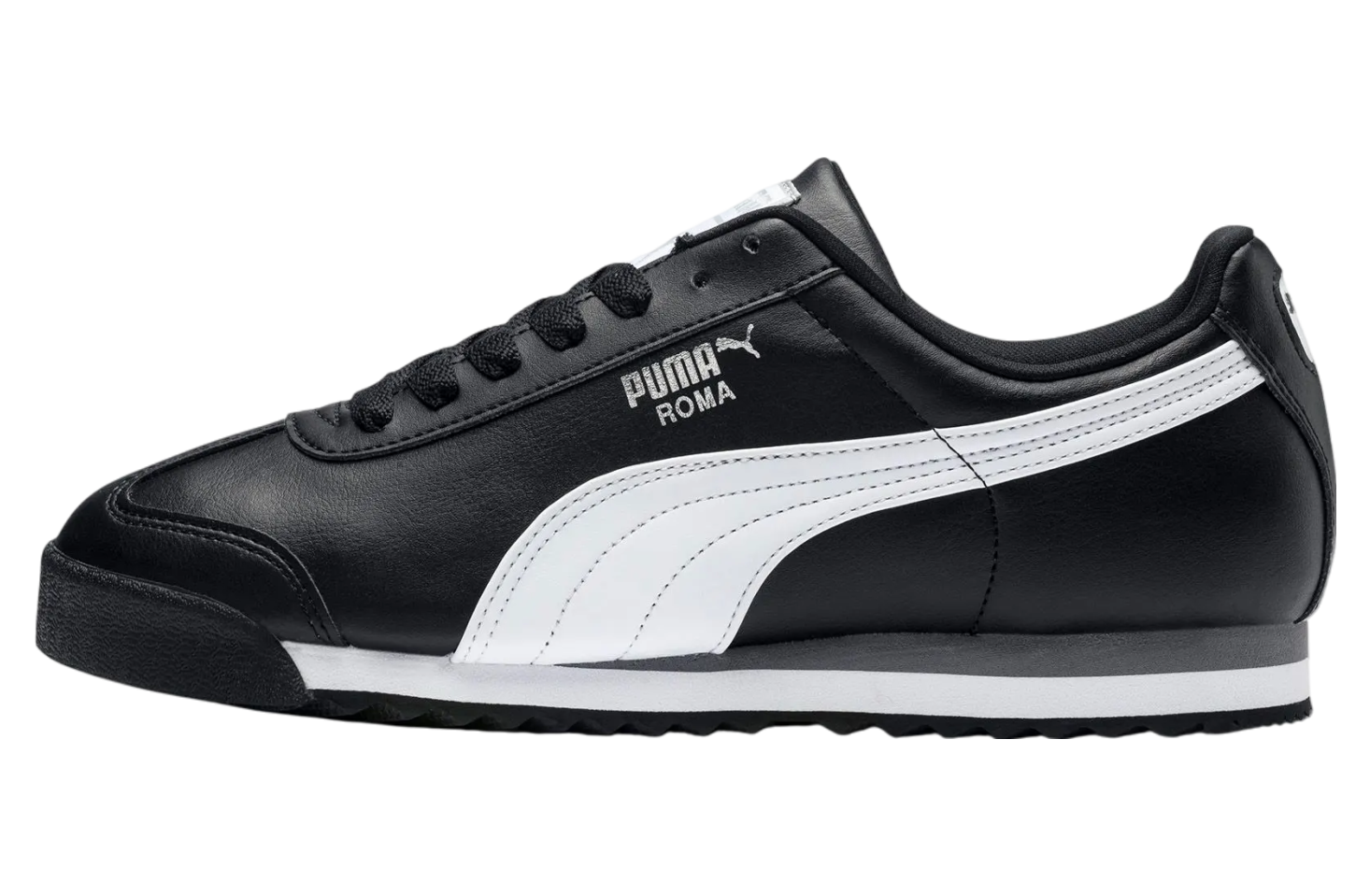 Puma Roma Basic GS Black / White