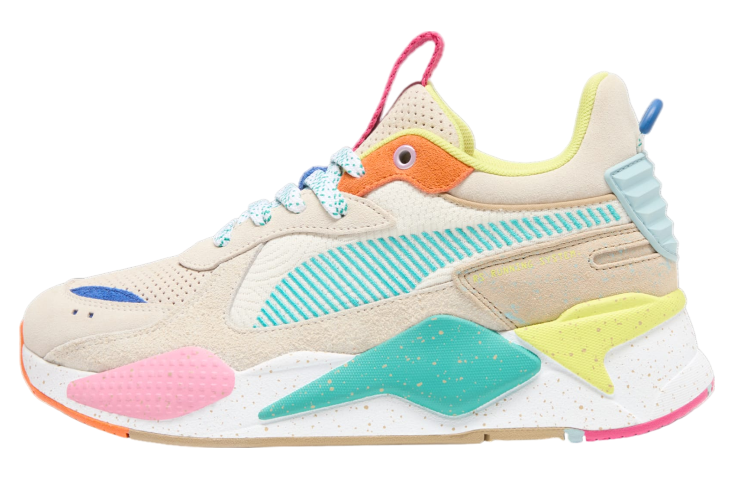 Puma Rs-x Suede Multi Alpine Snow / Prairie Tan