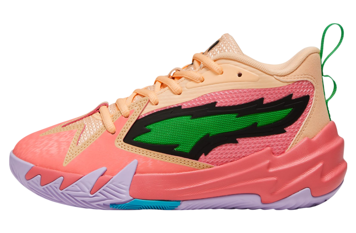 Puma Scoot Zeros Georgia Peach GS Passionfruit / Green