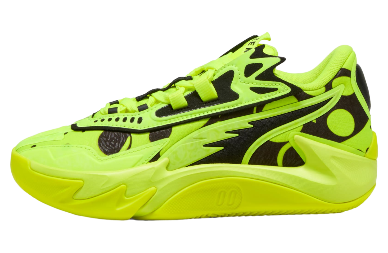 Puma Scoot Zeros Ii Gs Yellow Alert / Black
