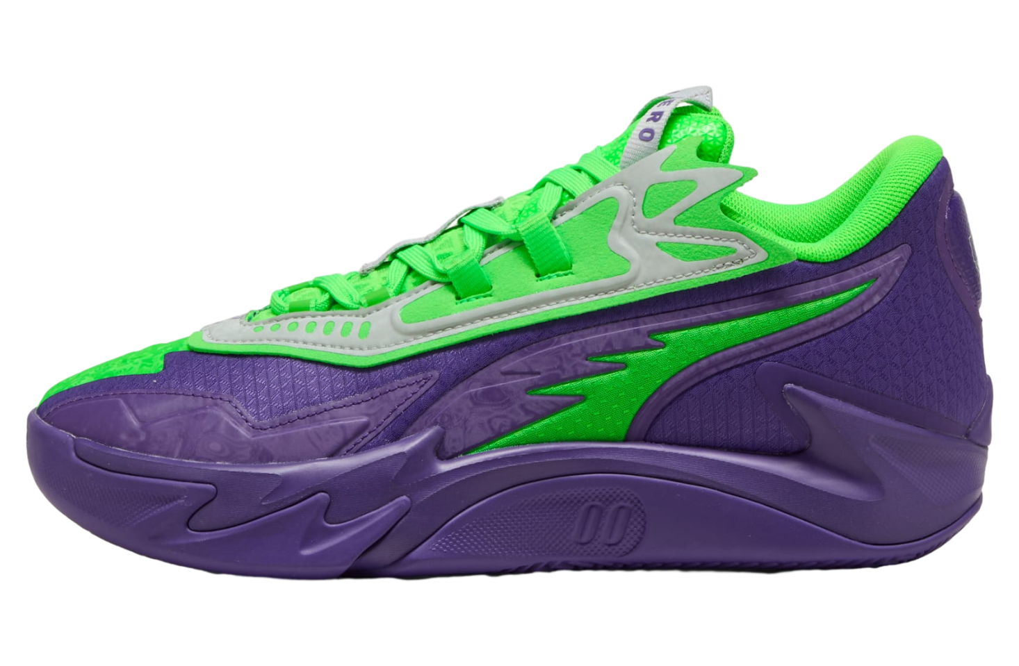 Puma Scoot Zeros Ii Nxtpro Hoops Team Violet / Fluro Green Pes