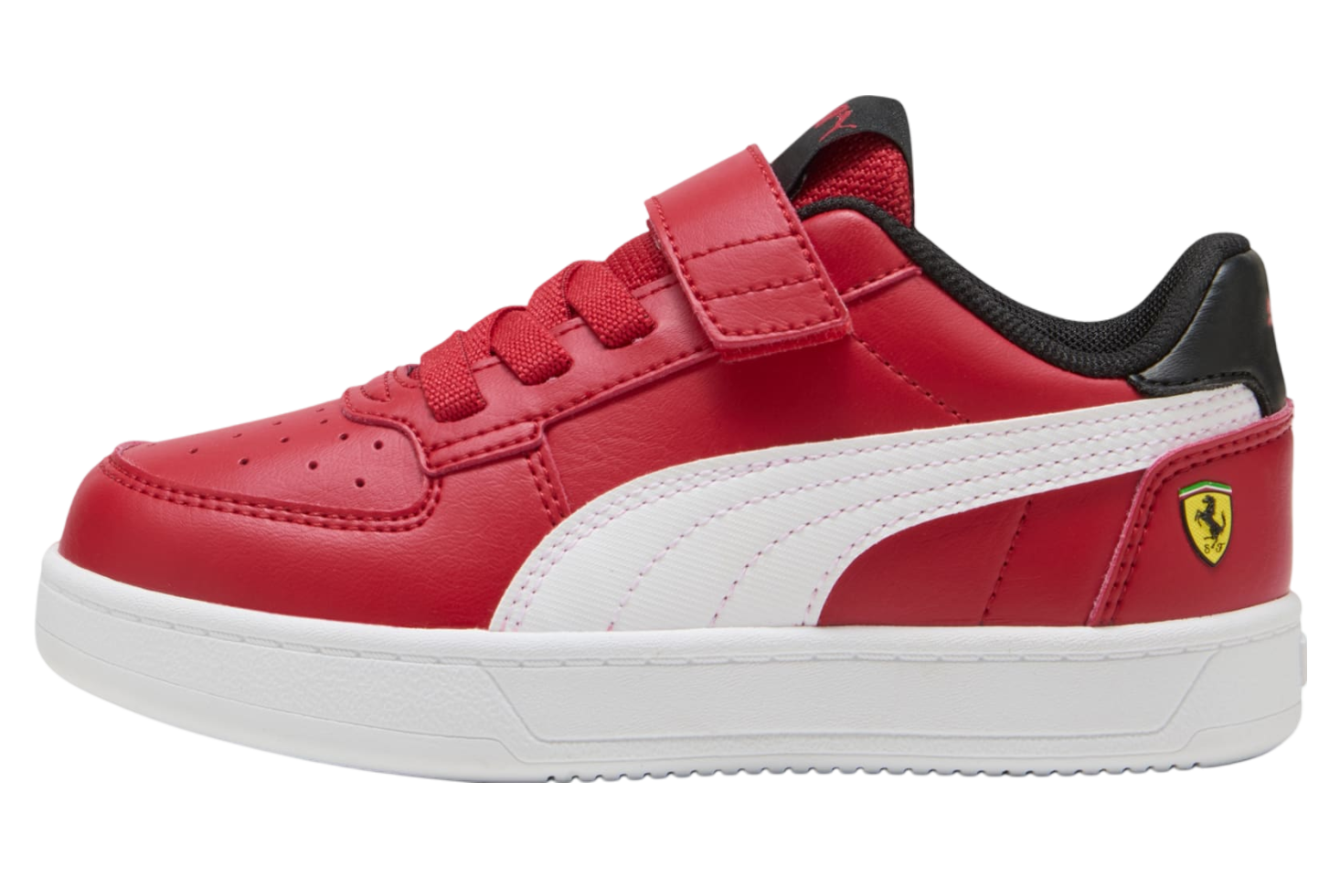 Puma Scuderia Ferrari Caven 2.0 Little Kids Rosso Corsa / White