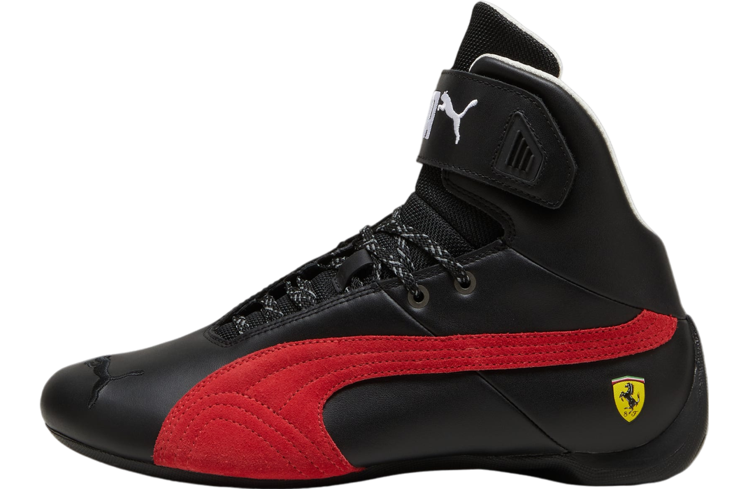 Puma Scuderia Ferrari Future Cat Mid Black / Rosso Corsa