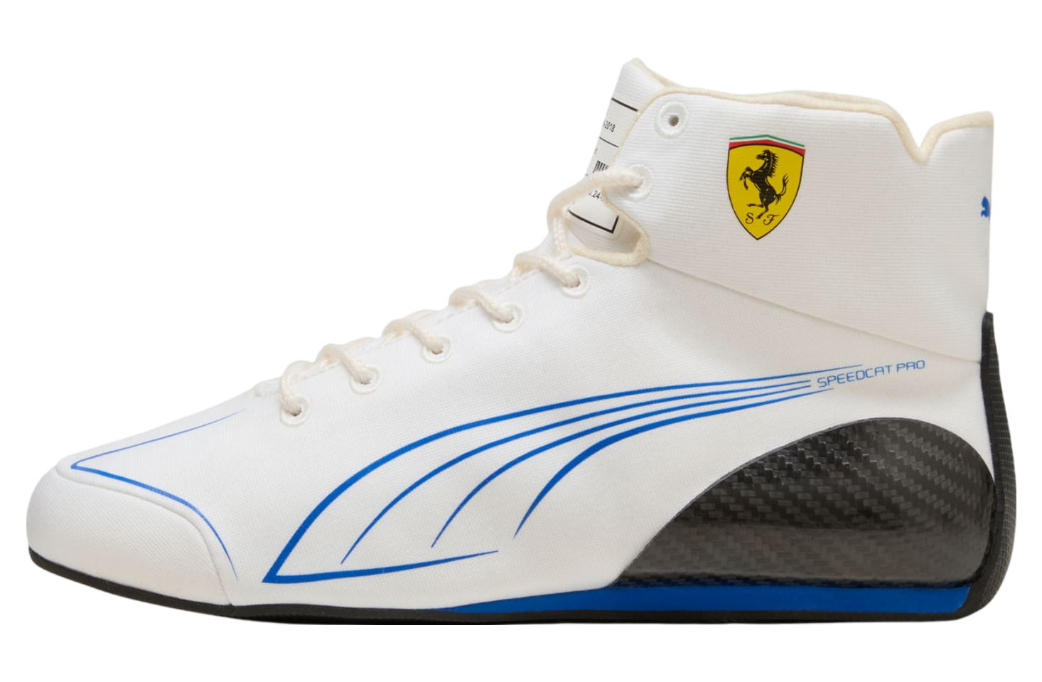 Puma Scuderia Ferrari Speedcat Pro Miami White / Hyperlink Blue