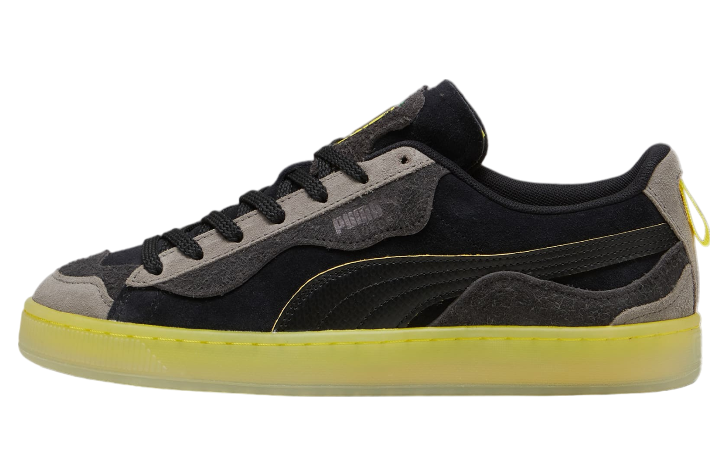 Puma ferrari shoes black and yellow online