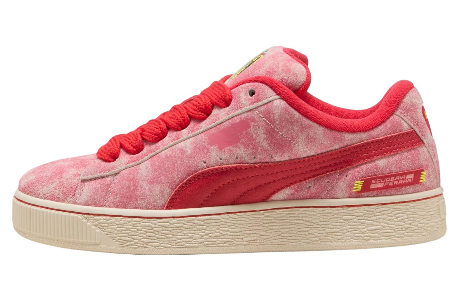 Puma Scuderia Ferrari Suede XL Desert Rosso Corsa / Alpine Snow