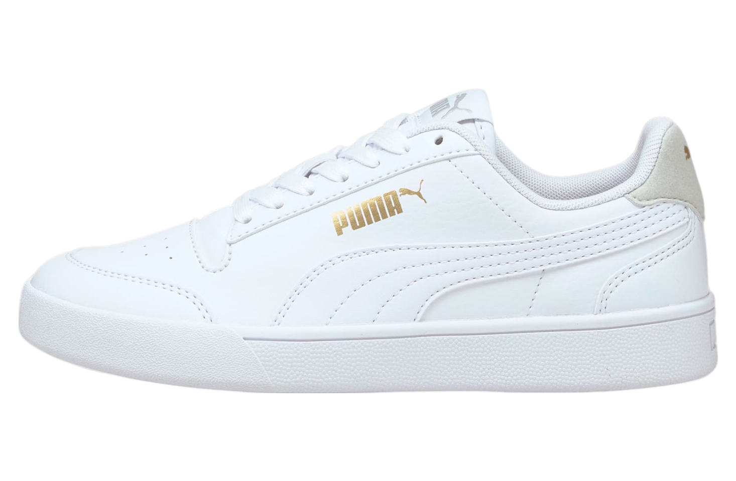 Puma Shuffle Gs White / Gray Violet