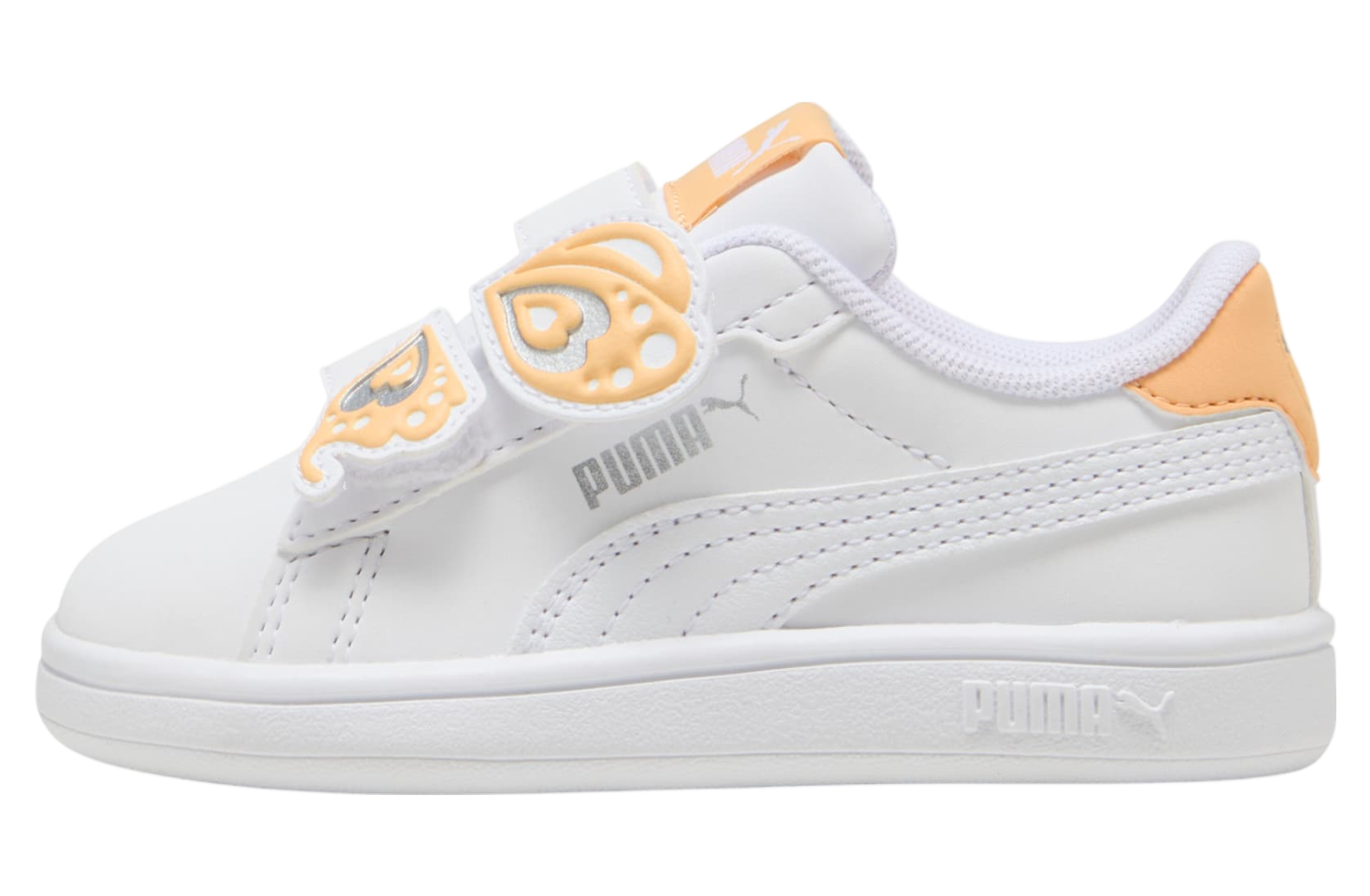 Puma Smash 3.0 Butterfly GS White / Almost Apricot