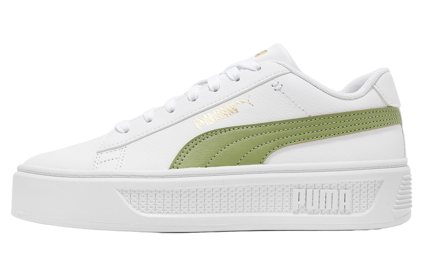 Puma Smash Platform V3 WMNS White / Green
