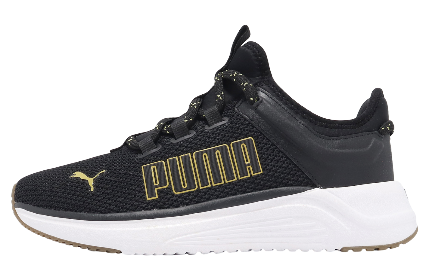 Puma Softride Astro Slip Black / Yellow Blaze