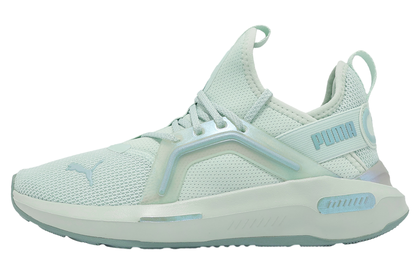 ミントティ〰️／プ Puma Softride Symmetry Fuzion Wns Ivory Pink Women Road