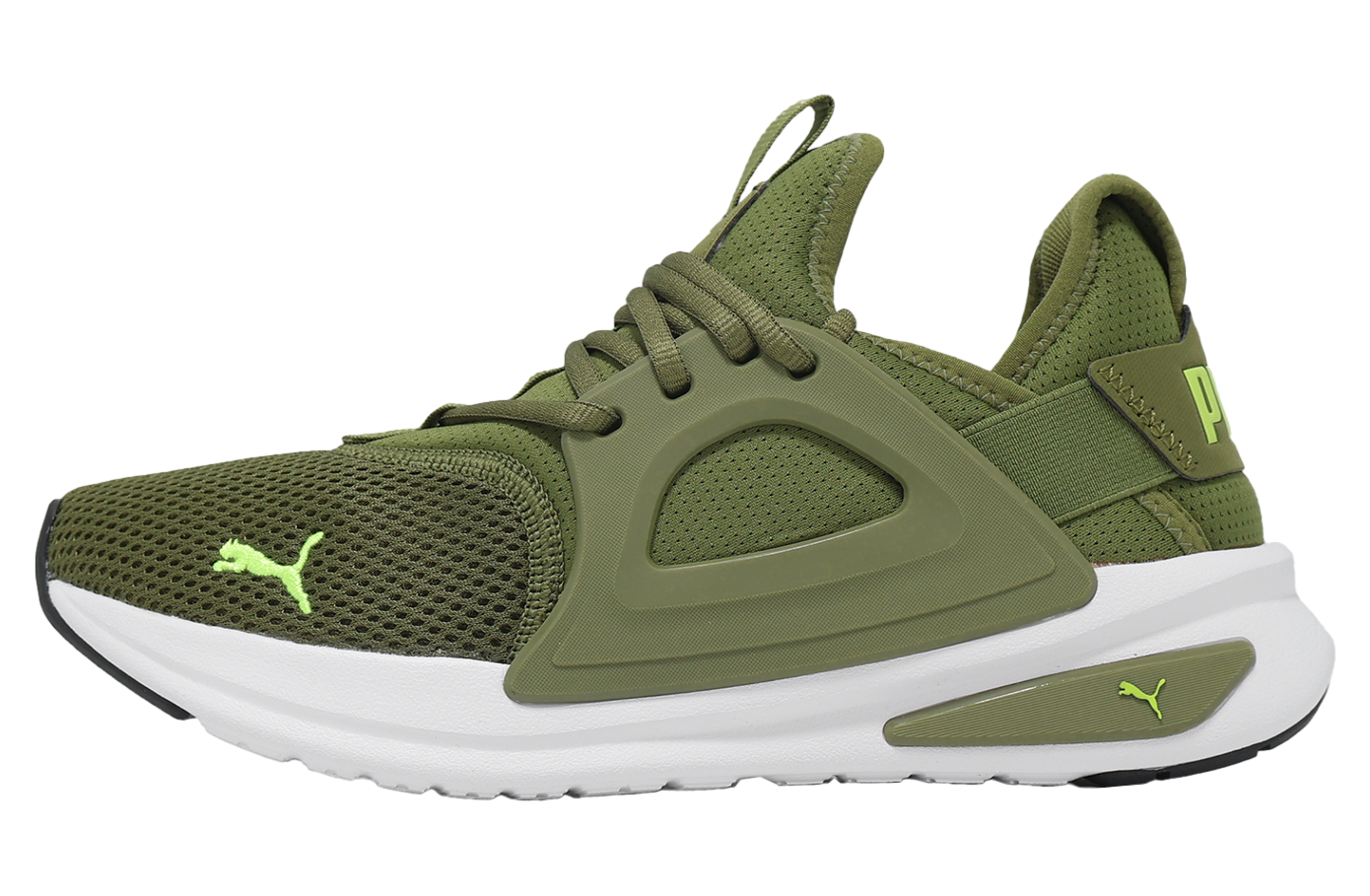 Puma Softride Enzo Evo Olive / Electric Lime