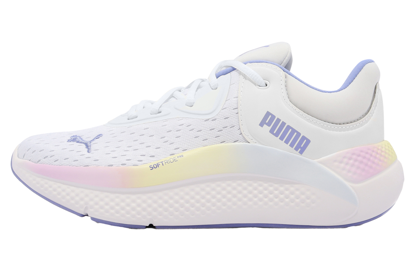 Puma Softride Pro Nova Shine WMNS White / Elektro Purple