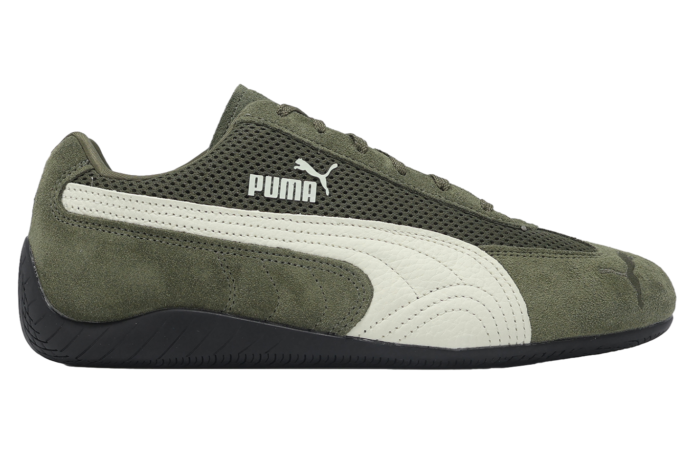 Puma Speedcat Mesh Loden Green / Warm White
