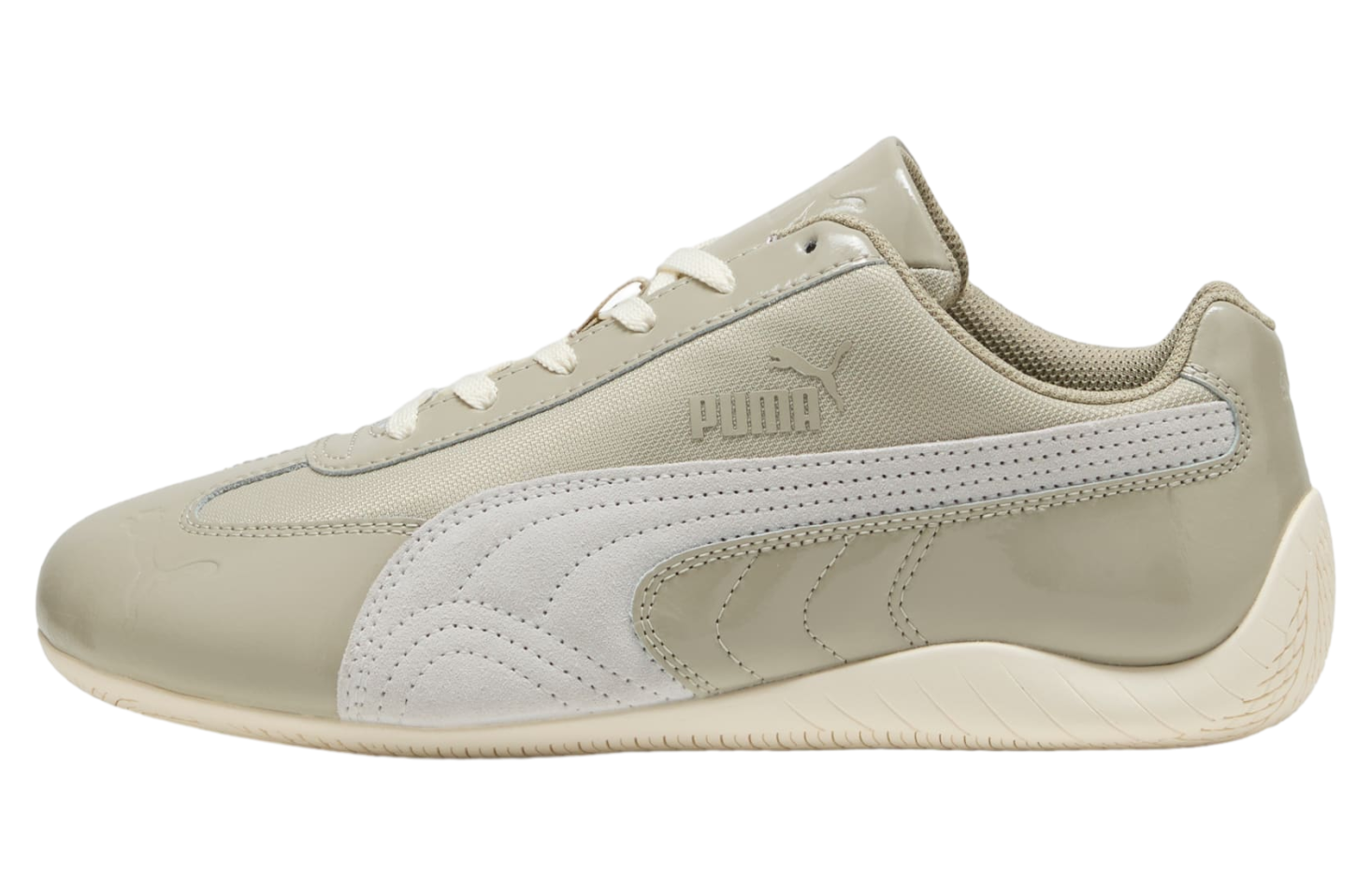 Puma Speedcat Patent Pebble Gray / Feather Gray