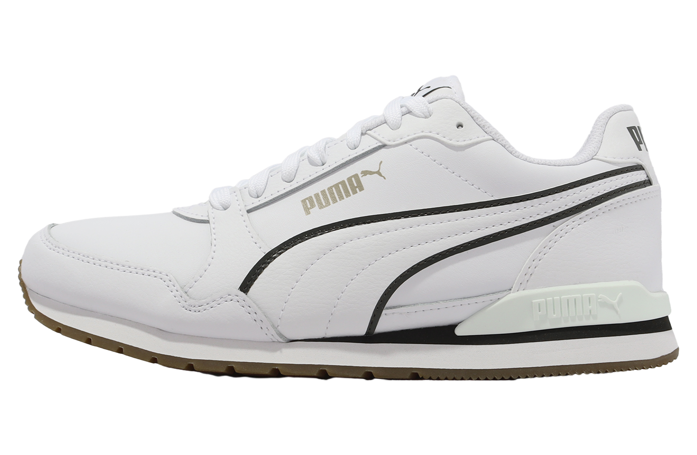 Puma St Runner V3 Bold White / Forest Night