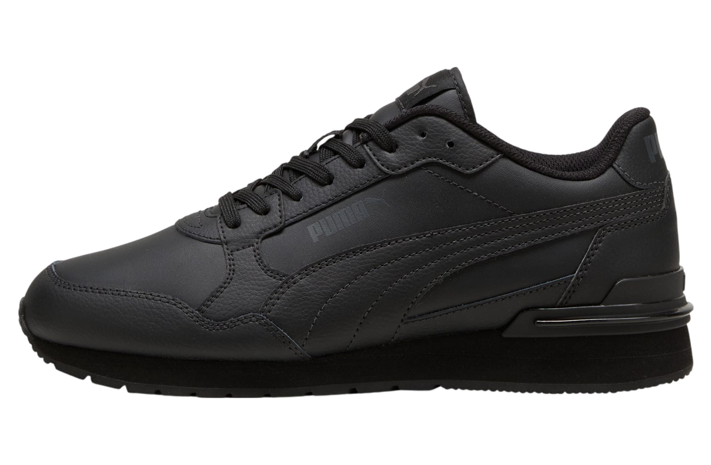 Puma ST Runner v4 Leather Black / Shadow Gray