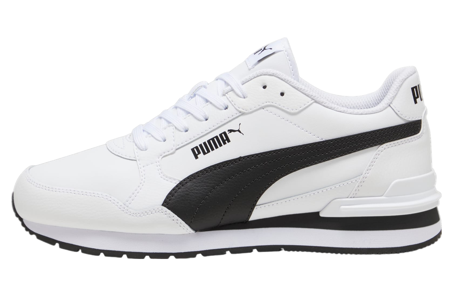 Puma St Runner V4 Leather White / Cast Iron