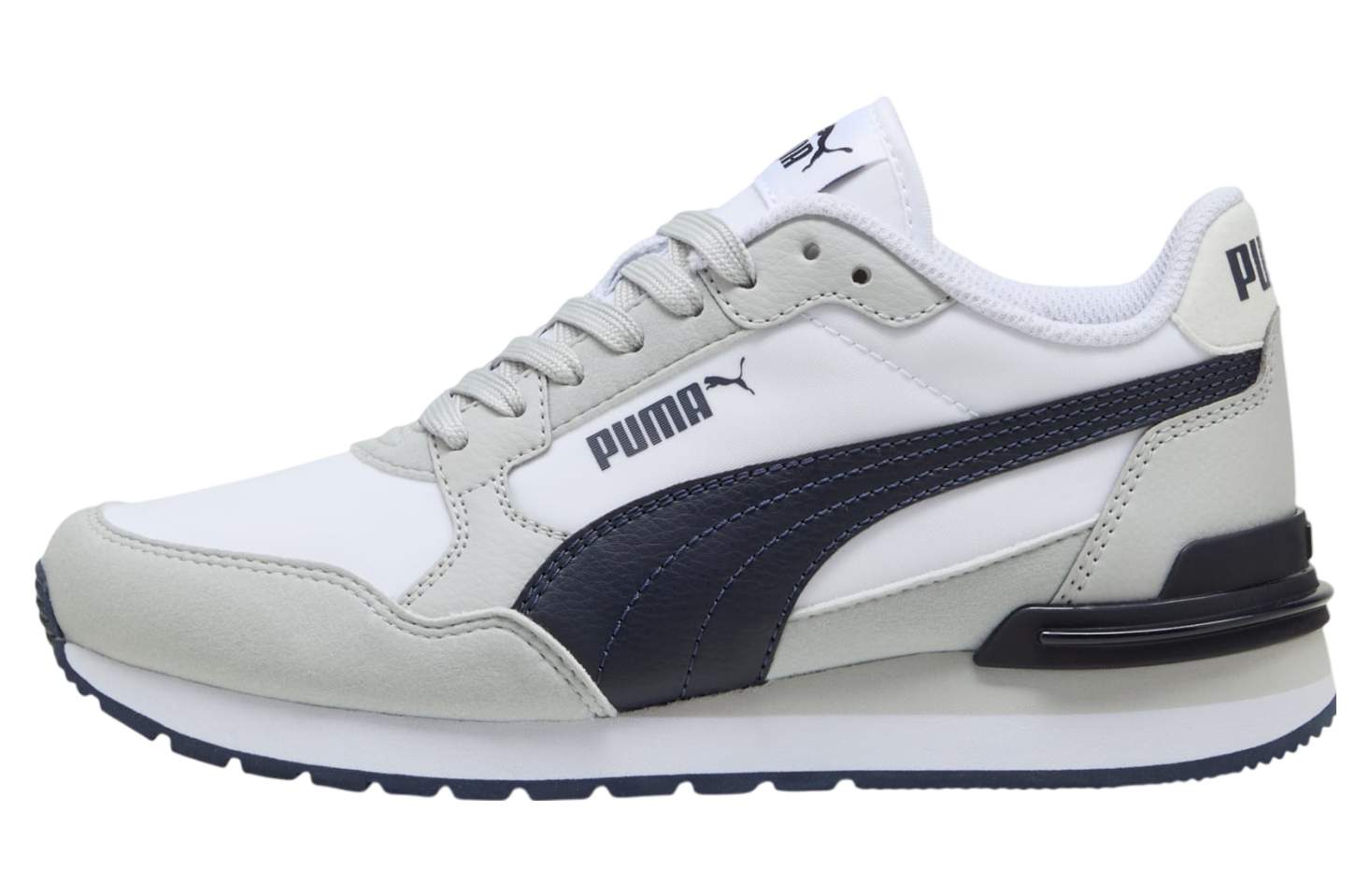 Puma ST Runner v4 Nylon GS White / New Navy / Cool Light Gray