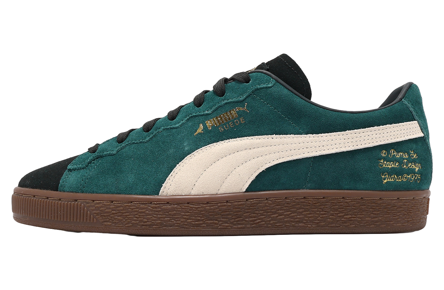 Puma Suede G STAPLE Malachite / Alpine Snow