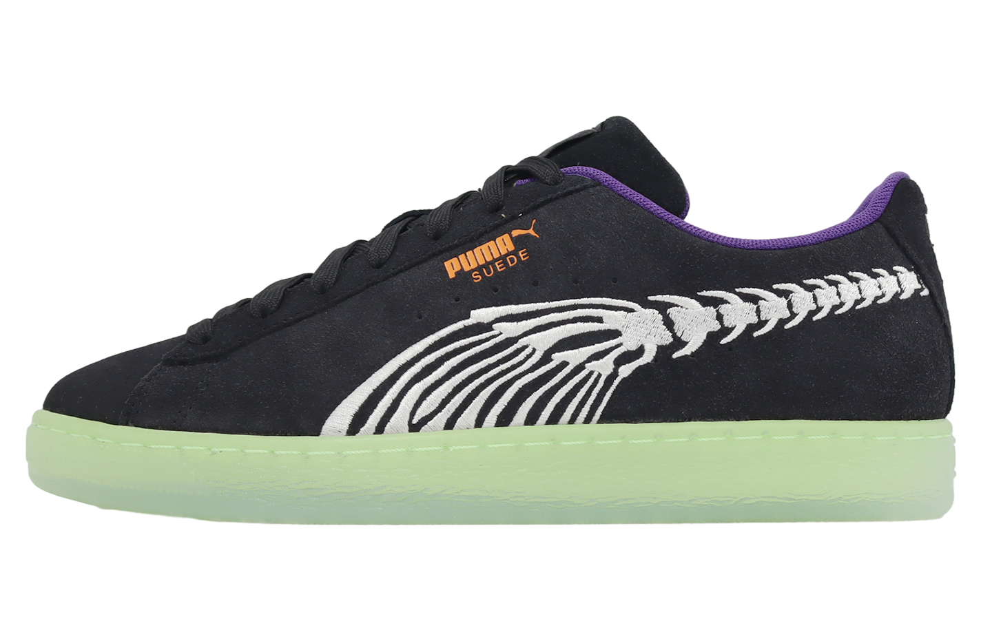 Puma Suede Haunted Blk / Pristine