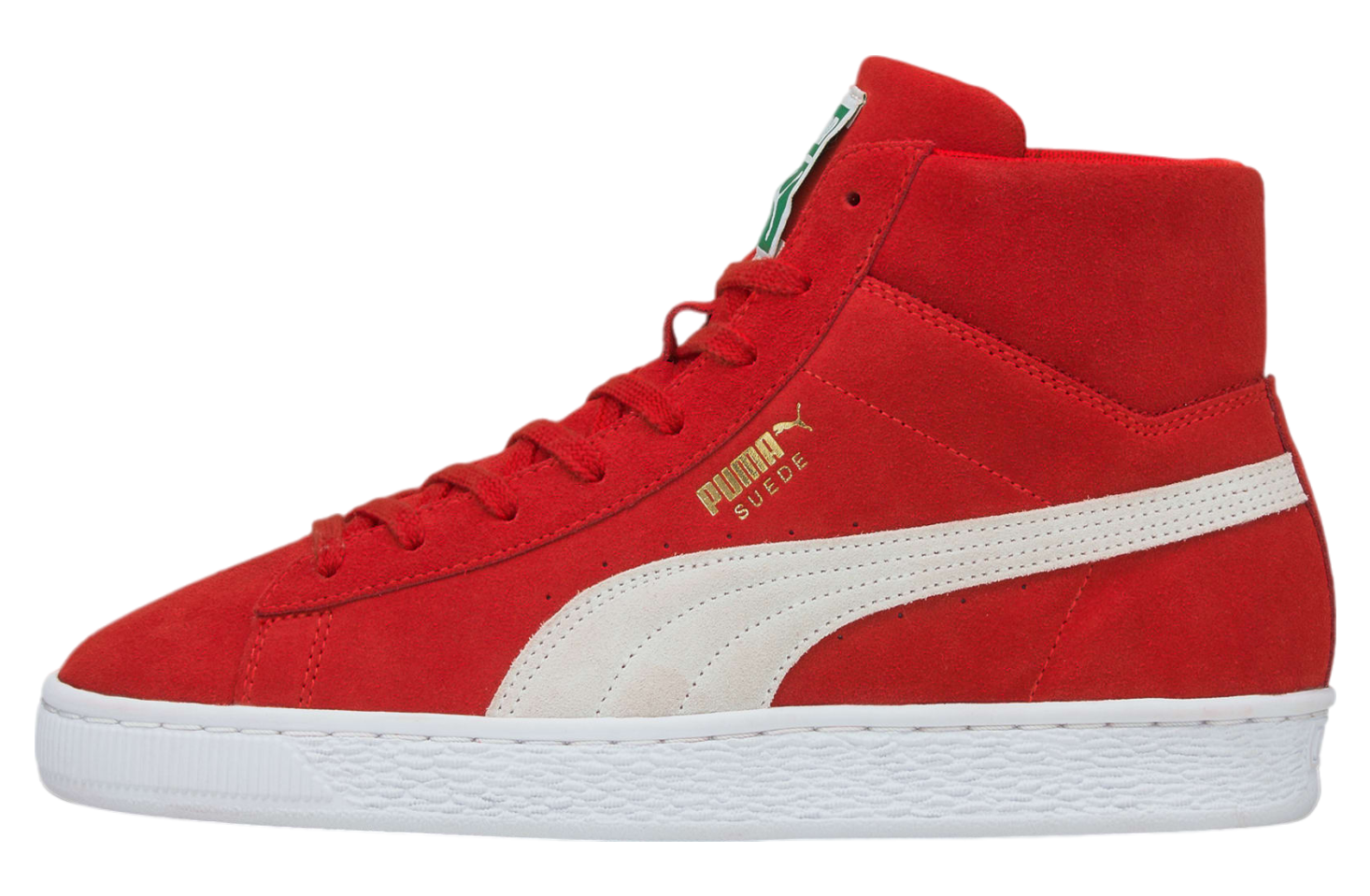 Puma Suede Mid XXI High Risk Red / White