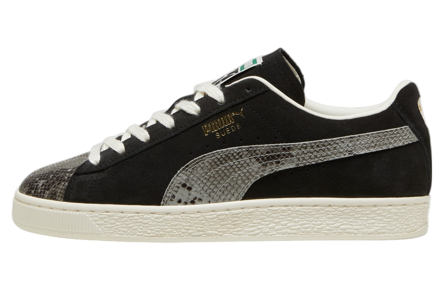 Puma Suede Split Black / Smokey Gray