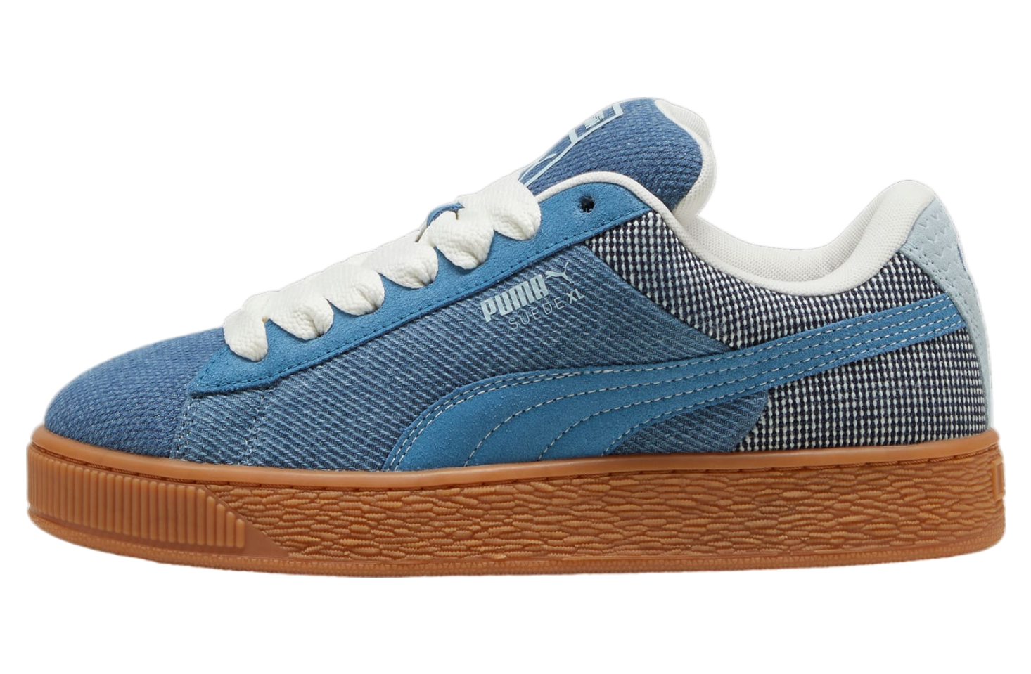 Puma Suede Xl Denim Blue Horizon Gray Skies