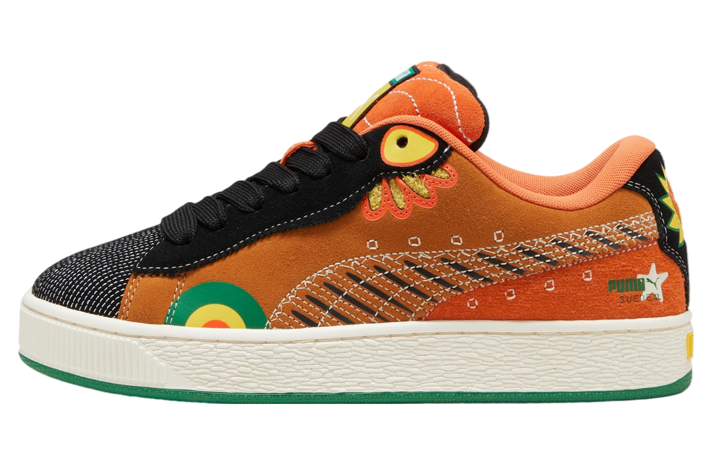 Puma Suede XL Dia De Los Muertos Caramel Latte / Black