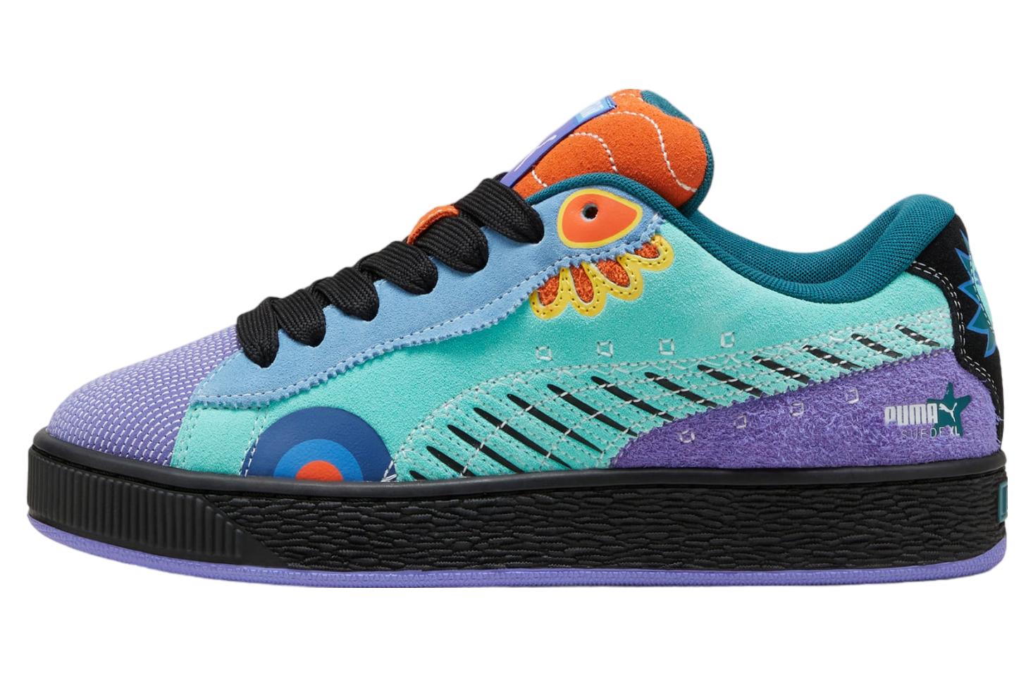 Puma Suede XL Dia De Los Muertos Mint / Dark Amethyst