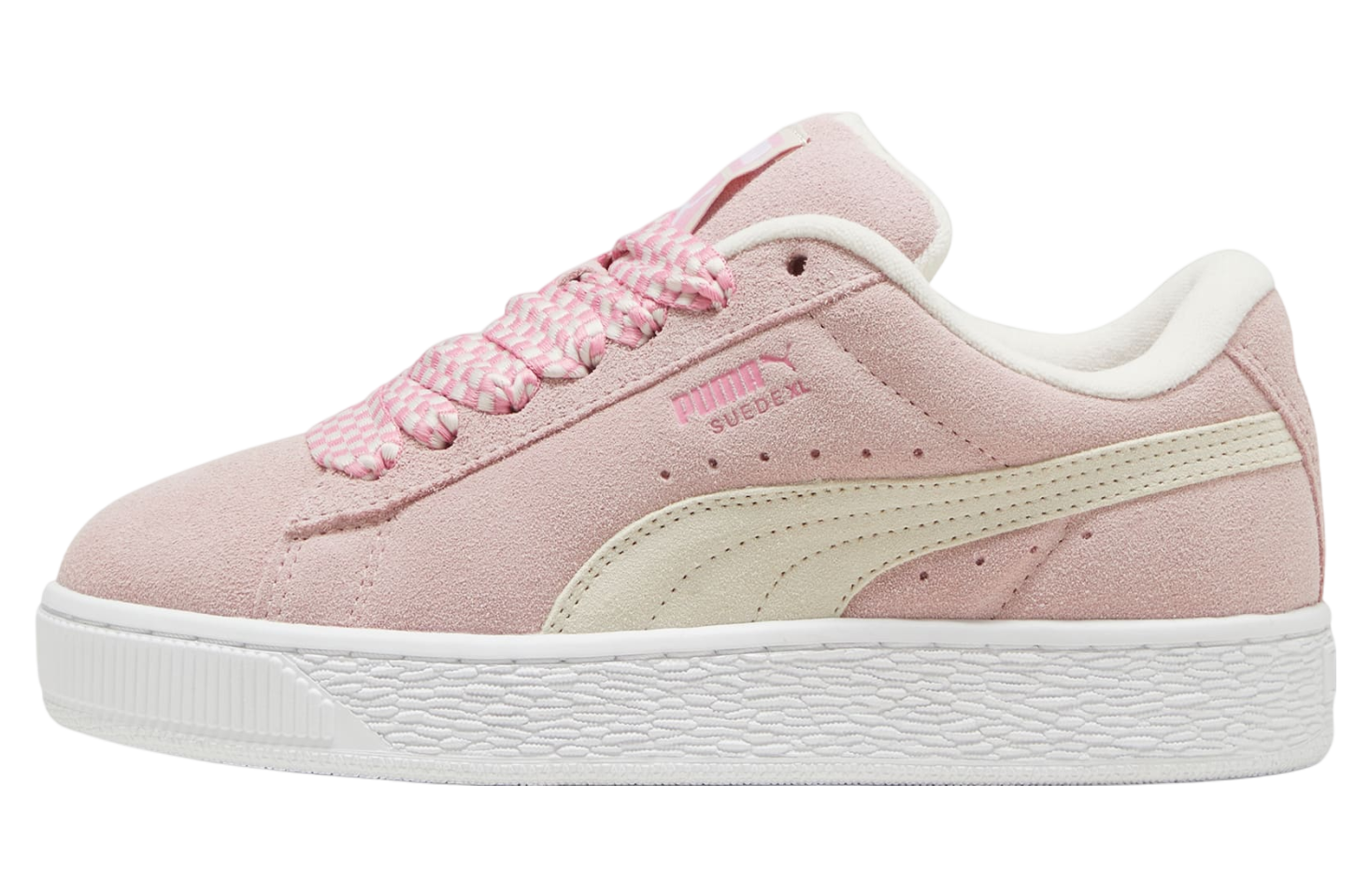 Puma Suede XL Lace WMNS Mauve Mist / White