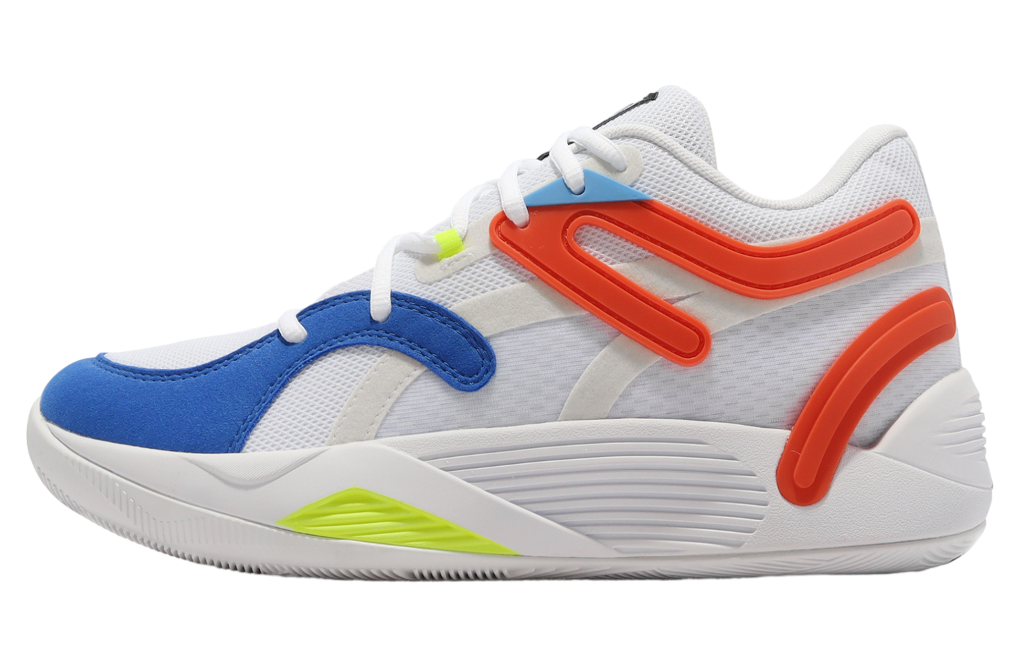 Puma TRC Blaze Court White / Cherry Tomato - Jul 2022