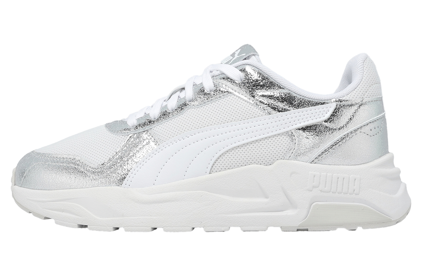 Puma Trinity 2 LT Metallic WMNS White / Metallic Silver