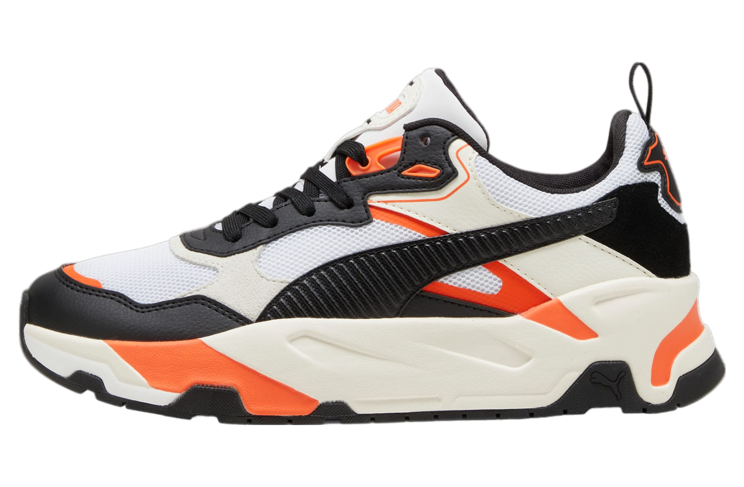 Puma Trinity White / Flame Flicker