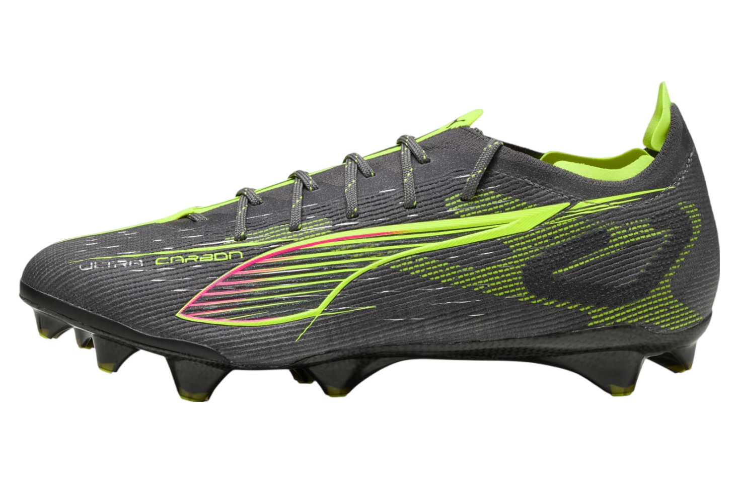 Puma Ultra 5 Carbon Fg Matte Aged Silver / Yellow Alert
