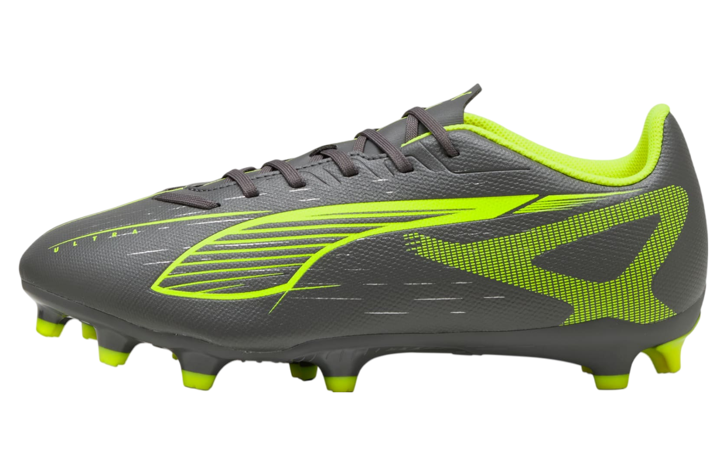 Puma Ultra 5 Play Matte Aged Silver / Yellow Alert