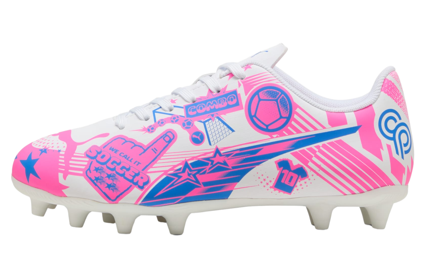 Puma Ultra Christian Pulisic Legacy GS White / Poison Pink