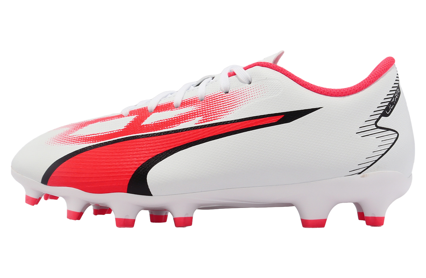 Puma Ultra Play Fg/ag Jr Gs White / Black
