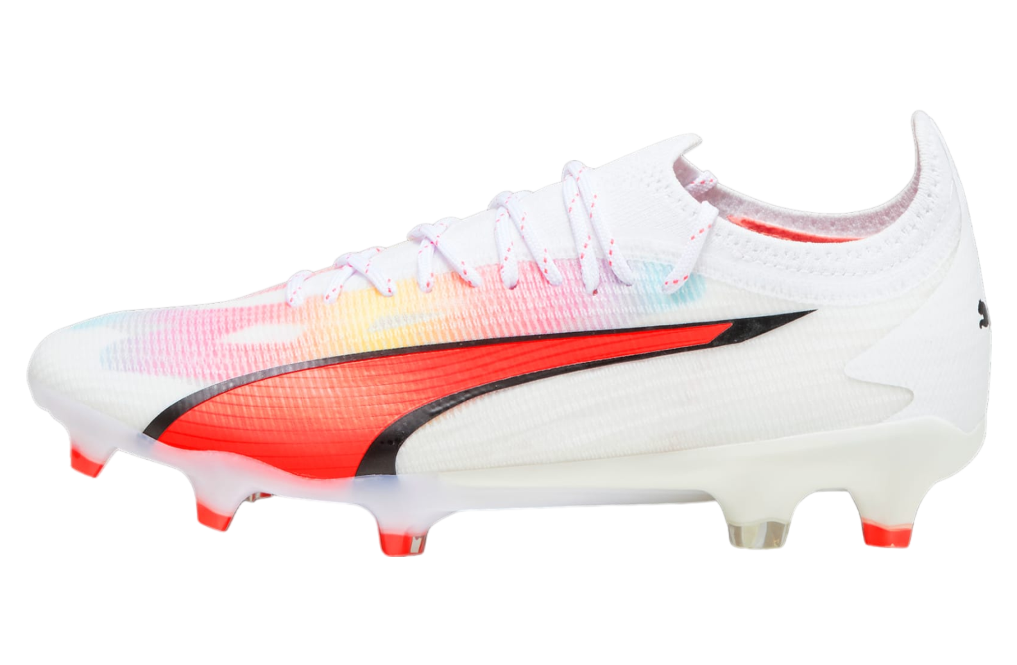 Puma Ultra Ultimate FG/AG WMNS White / Fire Orchid