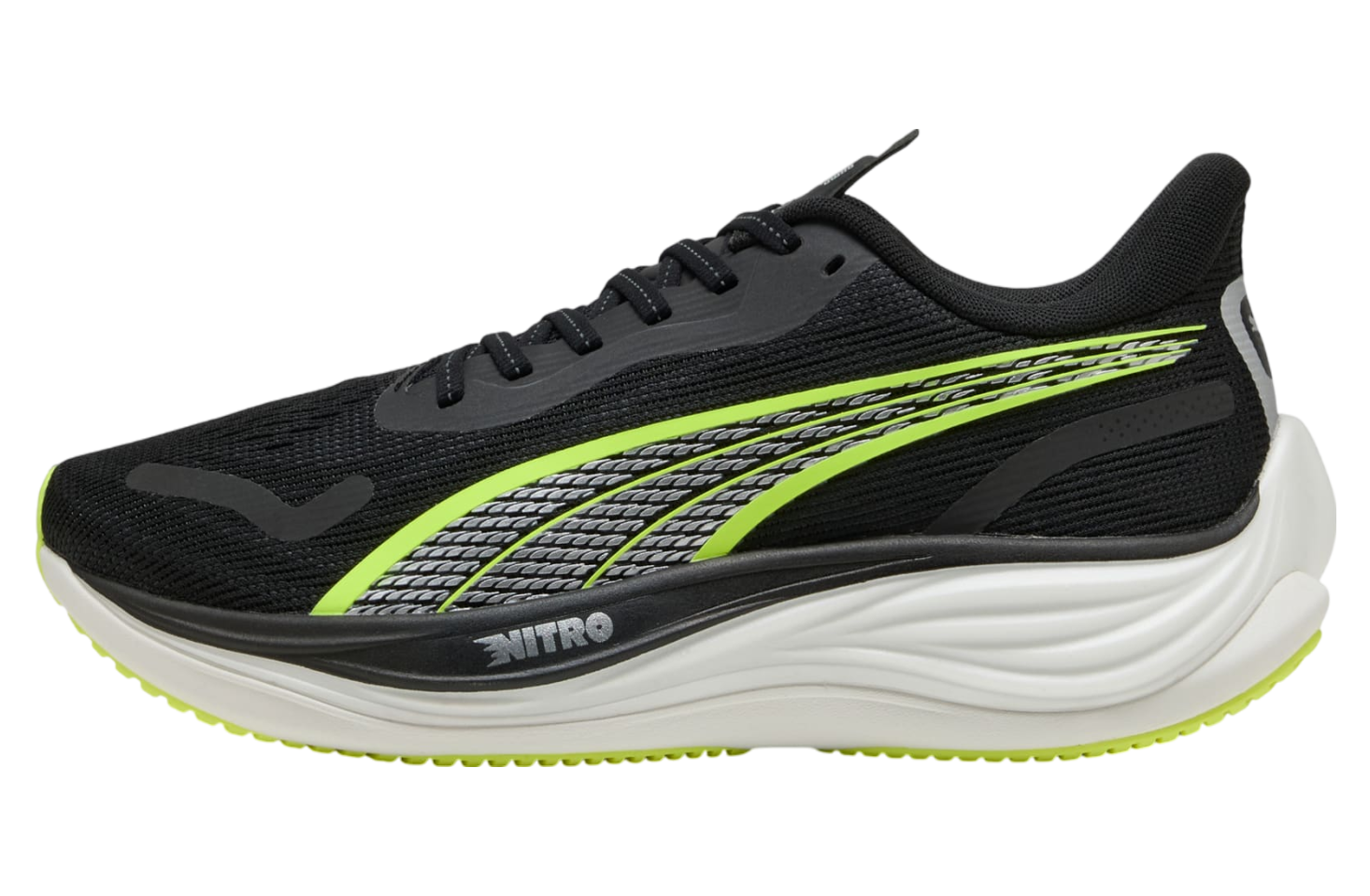 Puma Velocity Nitro 3 Black / Yellow Alert