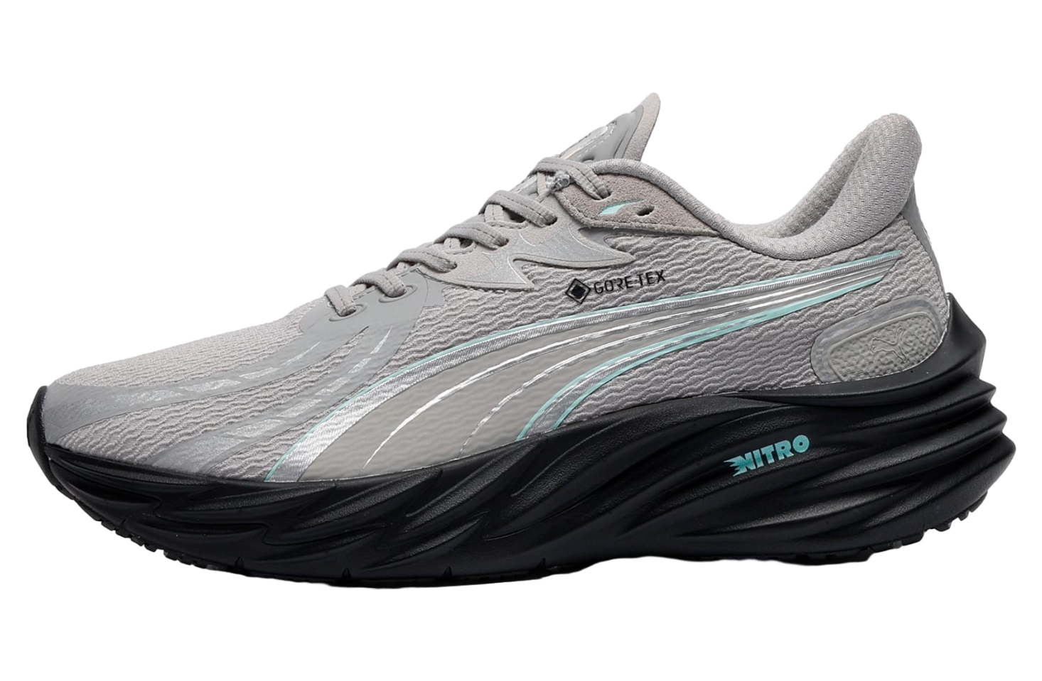Puma Velocity Nitro 4 Gore-Tex Gray Echo / Black