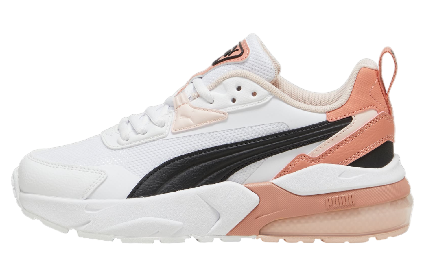 Puma Vis2k GS White / Deeva Peach