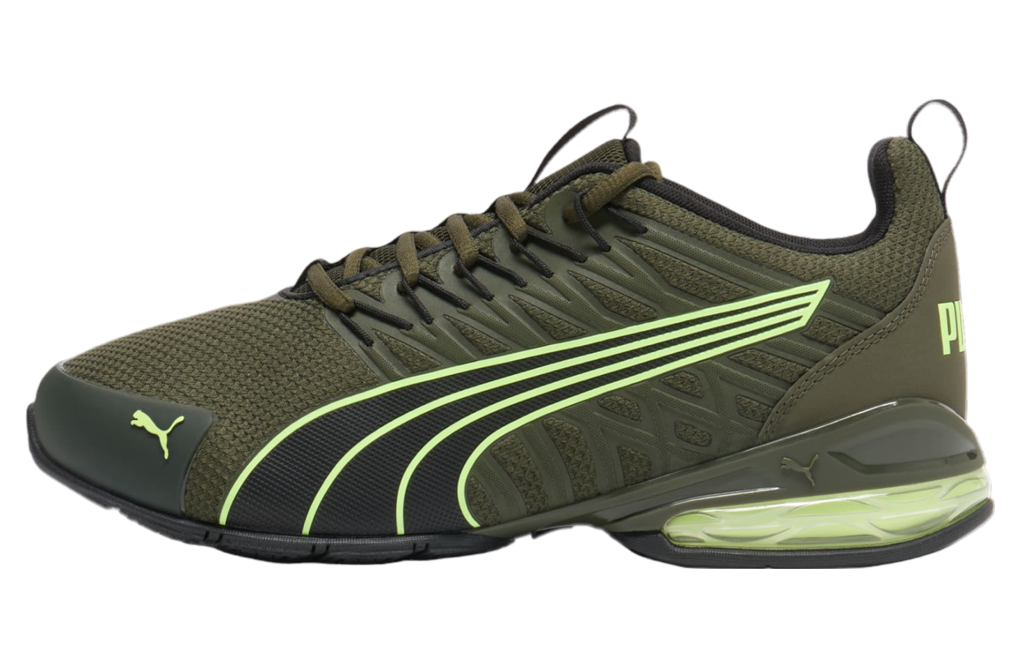 Puma Voltaic Evo Wide Dark Olive / Fizzy Apple