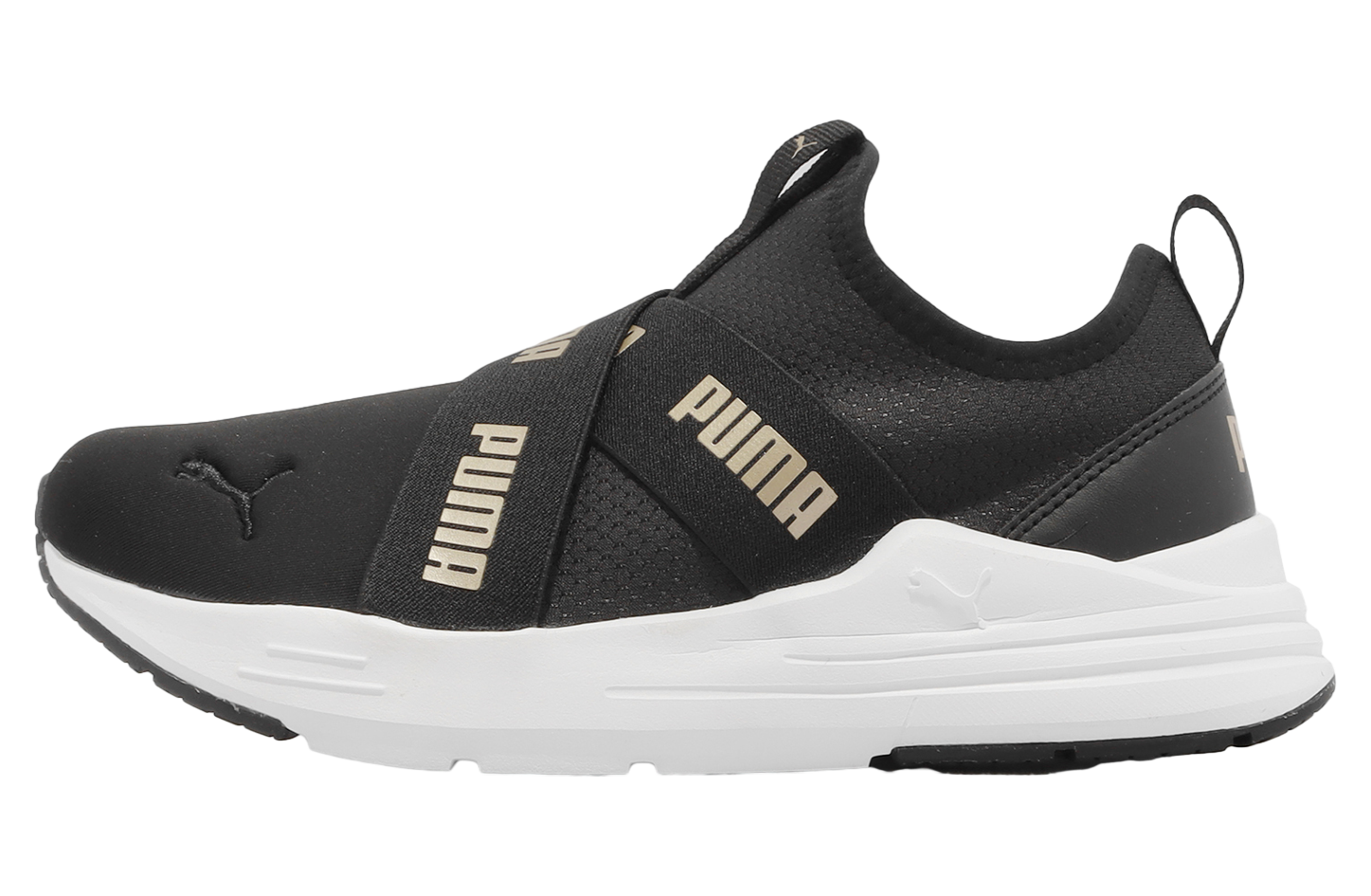 Puma Wired Run Slipon Metallic WMNS Black / Gold
