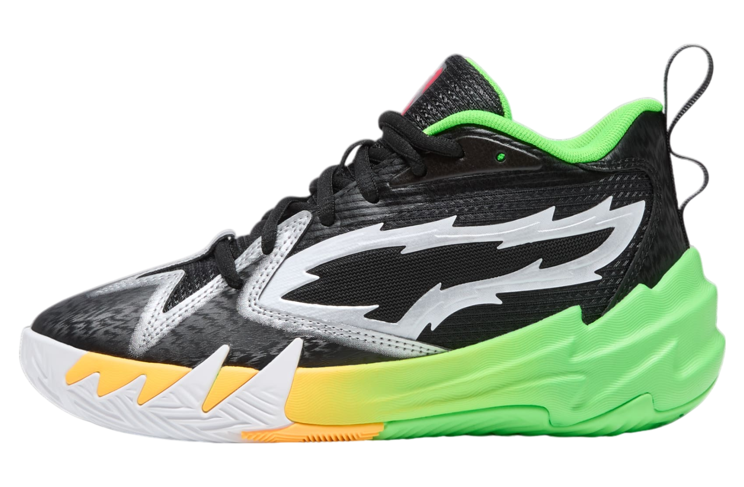 Puma X 2k Scoot Zeros GS Black / Fluo Green