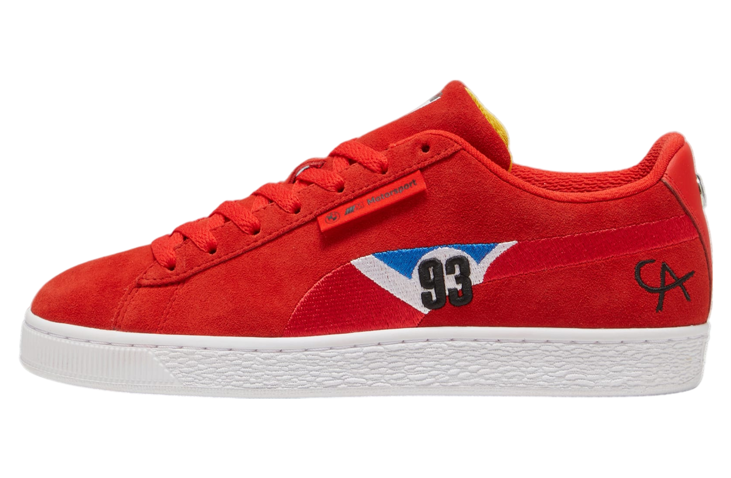 Puma X Bmw M Motorsport Suede Calder Pop Red / Sport Yellow