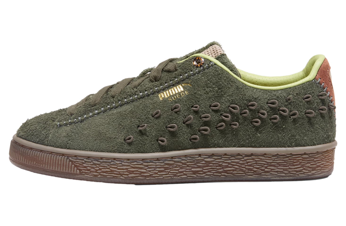 Puma x Bodega Suede Dark Olive / Totally Taupe