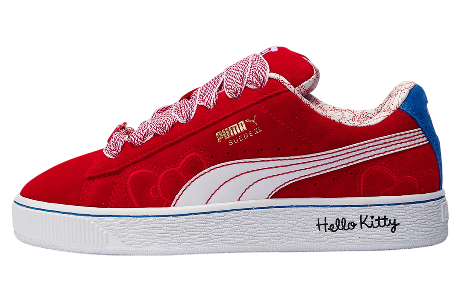 Puma x Hello Kitty And Friends Suede XL Red Bow WMNS For All Time Red / White